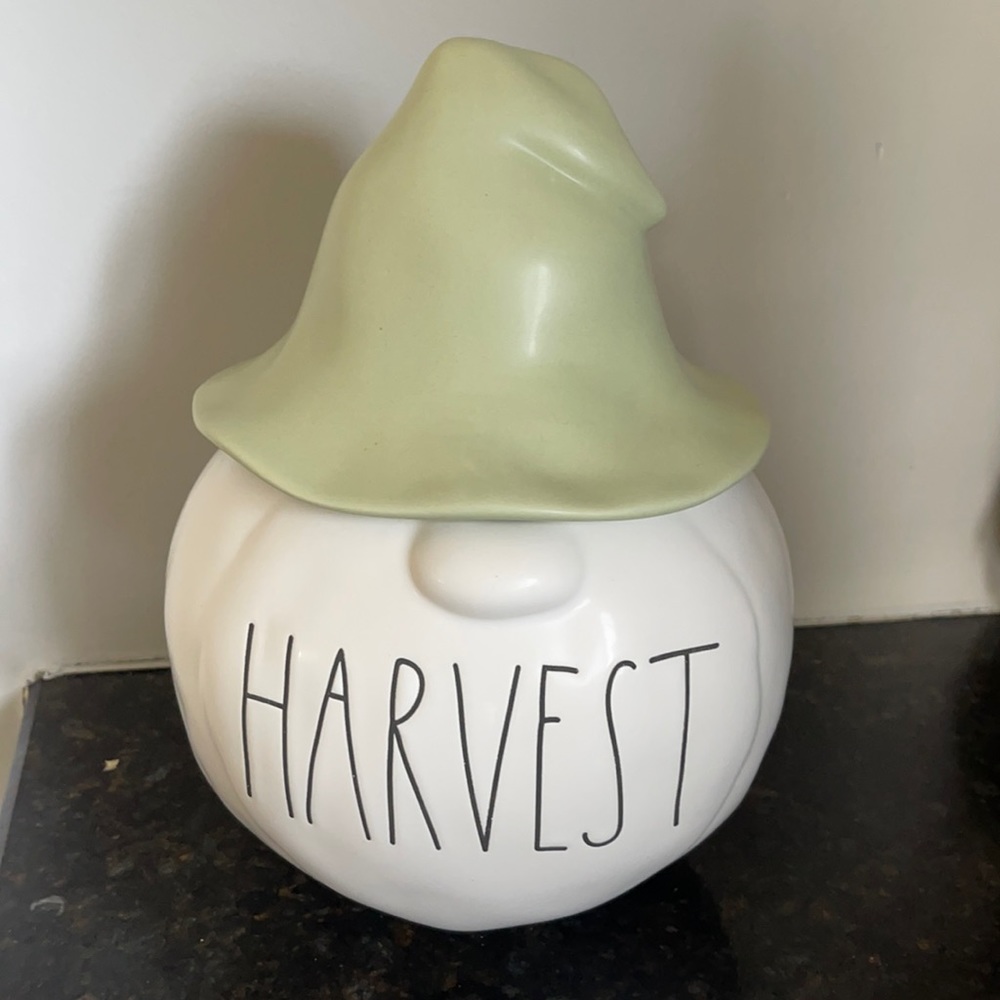 Rae Dunn - HARVEST - gnome head